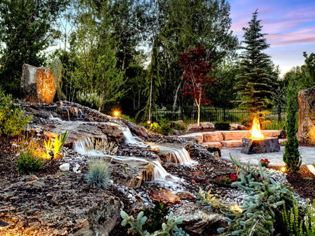 Fire feature installation